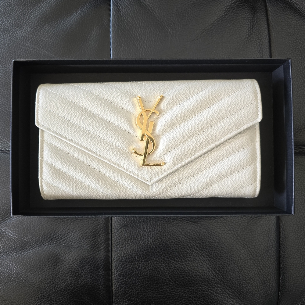 YSL Large Flap Wallet